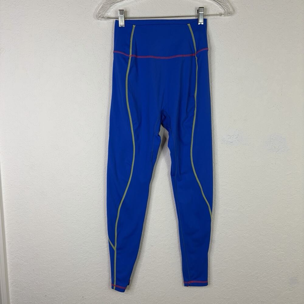 Buffbunny Collection Blue Ankle Leggings Size M, sports, athletic, gym, yoga